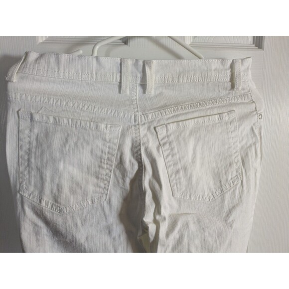 Charter Club White Classic Straight Leg Jeans Women's Size 4S Petite Stretch - Picture 9 of 10